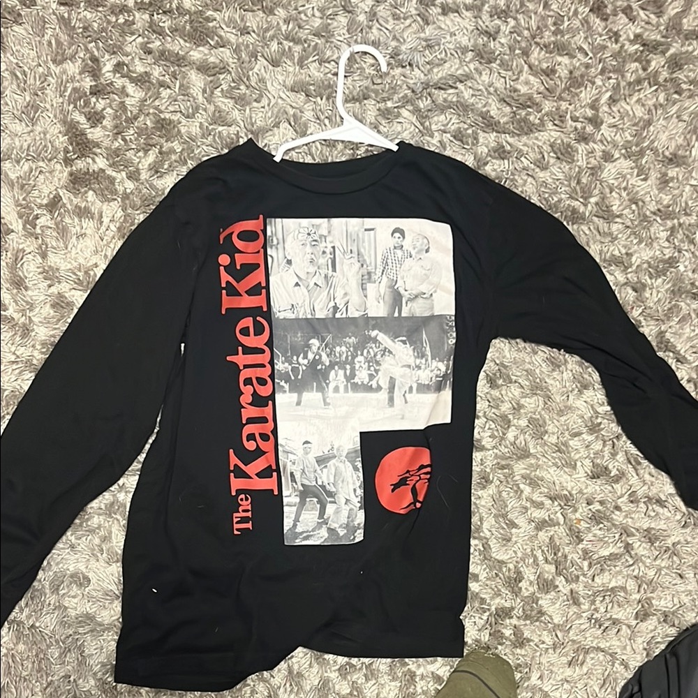 The Karate Kid Black Long Sleeve Shirt
